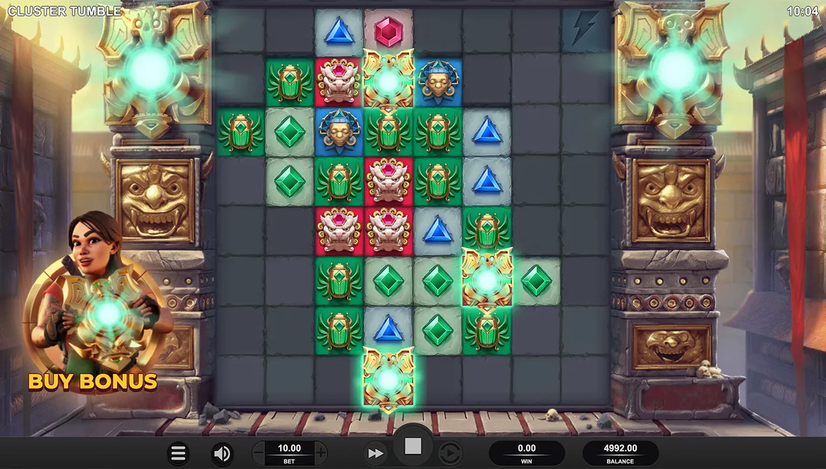 Cluster Tumble game screen 1