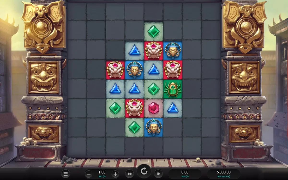 Cluster Tumble Dream Drop game screen 1