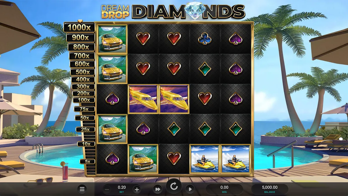 Dream Drop Diamonds game screen 1