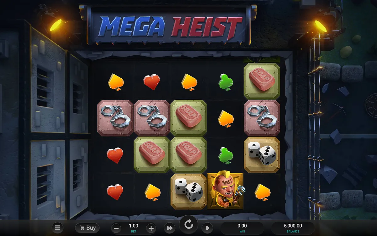 Mega Heist game screen 1