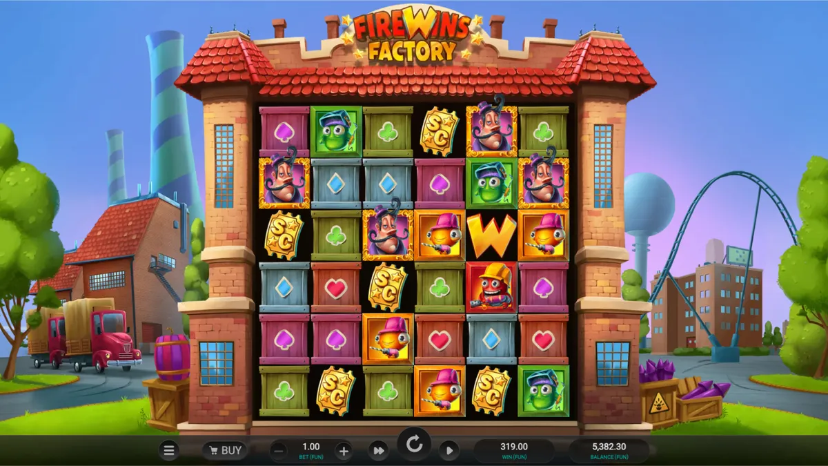 FireWins Factory game screen 1