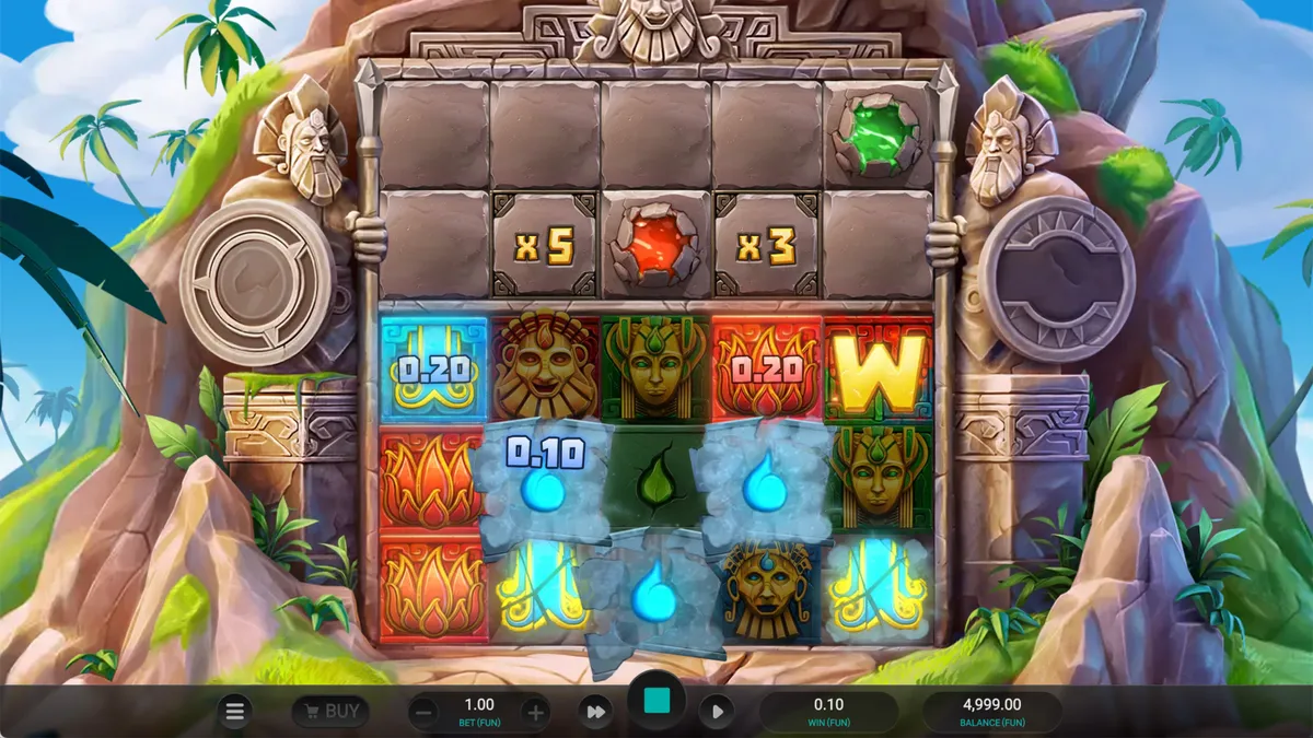 Atlantis Crush game screen 1
