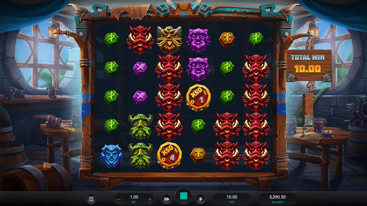 Volatile Vikings 2 Dream Drop game screen 1