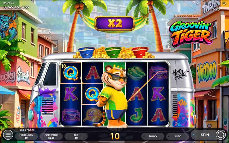 Groovin Tiger game artwork