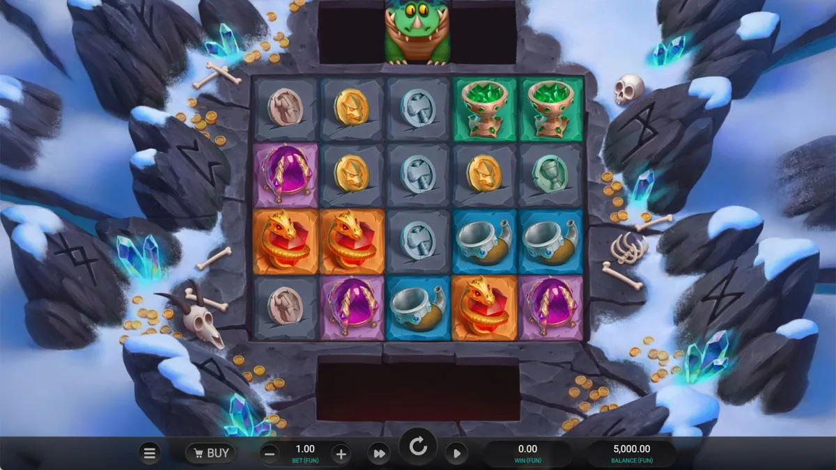 Fang’s Inferno Dream Drop game screen 1