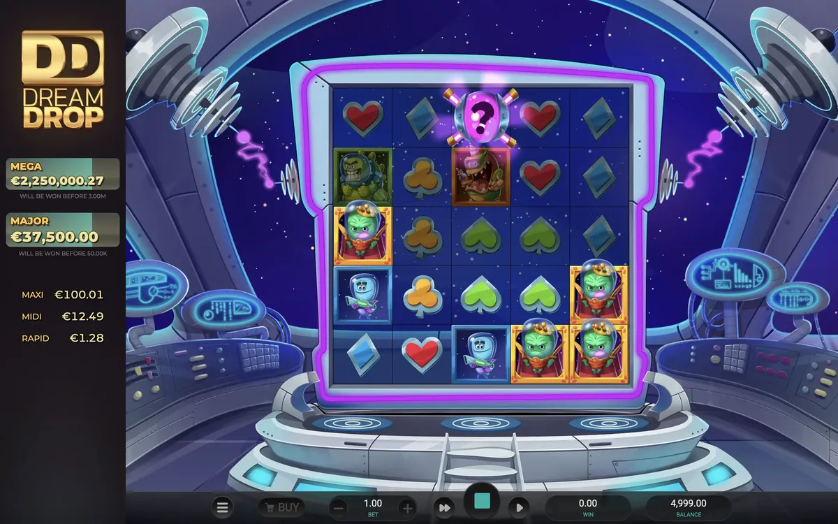 Space Attacks Dream Drop game screen 1
