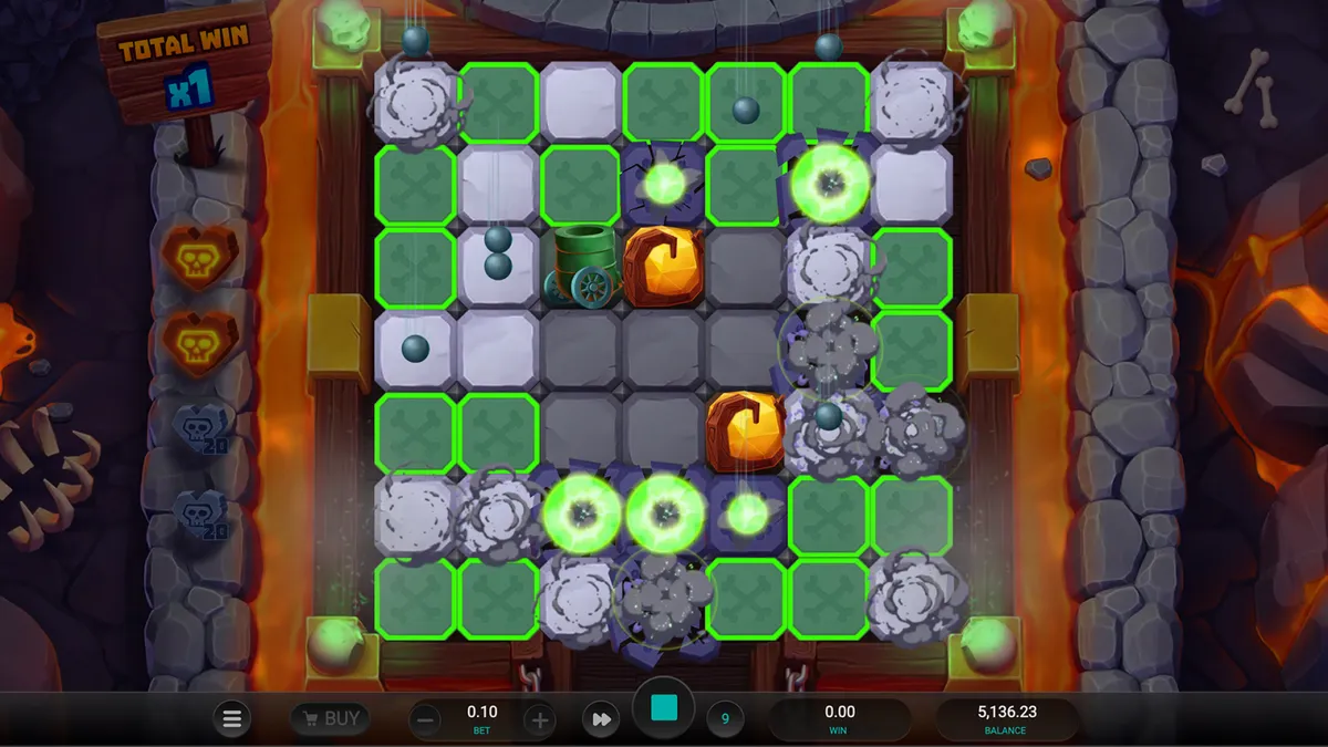 Bone Raiders game screen 1