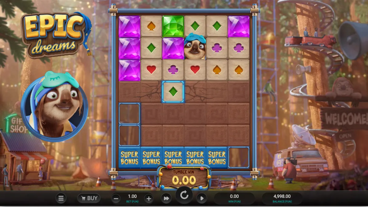 Epic Dreams game screen 1