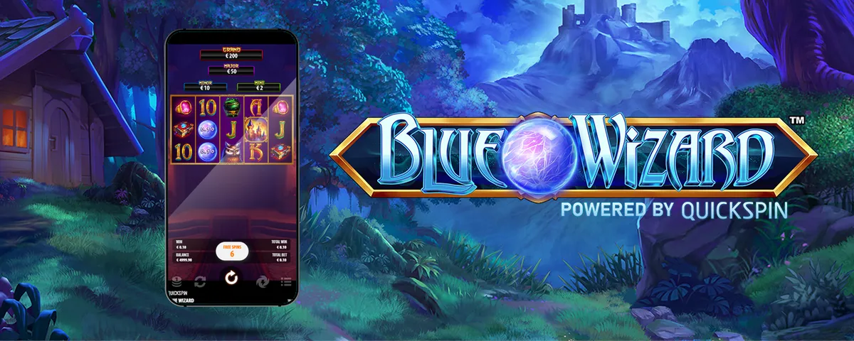 Blue Wizard — game artwork