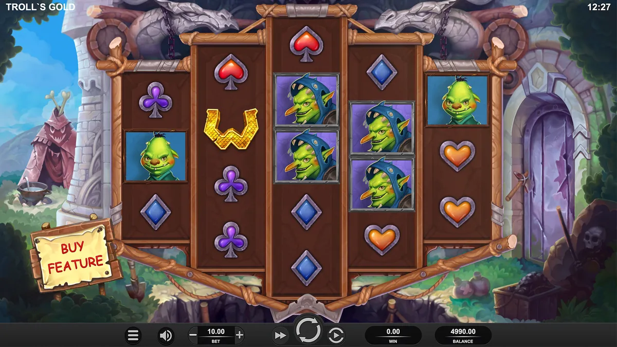 Troll’s Gold game screen 1
