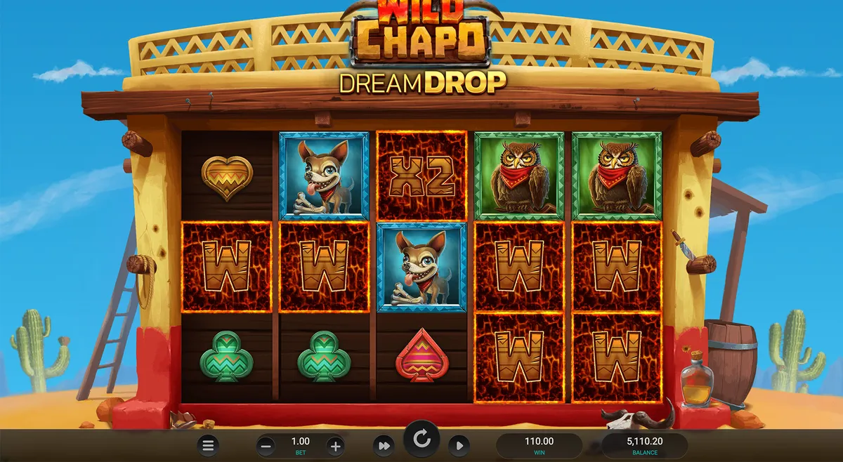 Wild Chapo Dream Drop game screen 1