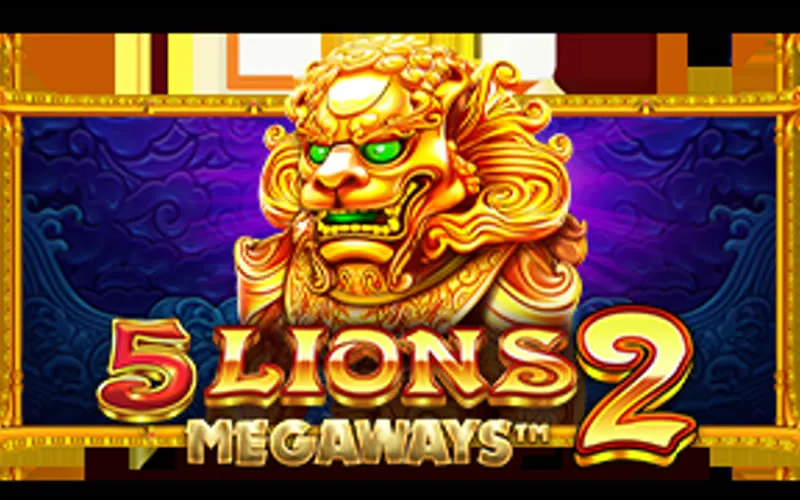 5 Lions Megaways 2 game artwork