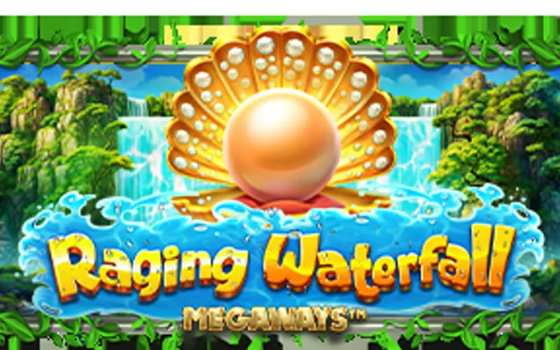 Raging Waterfall Megaways game artwork