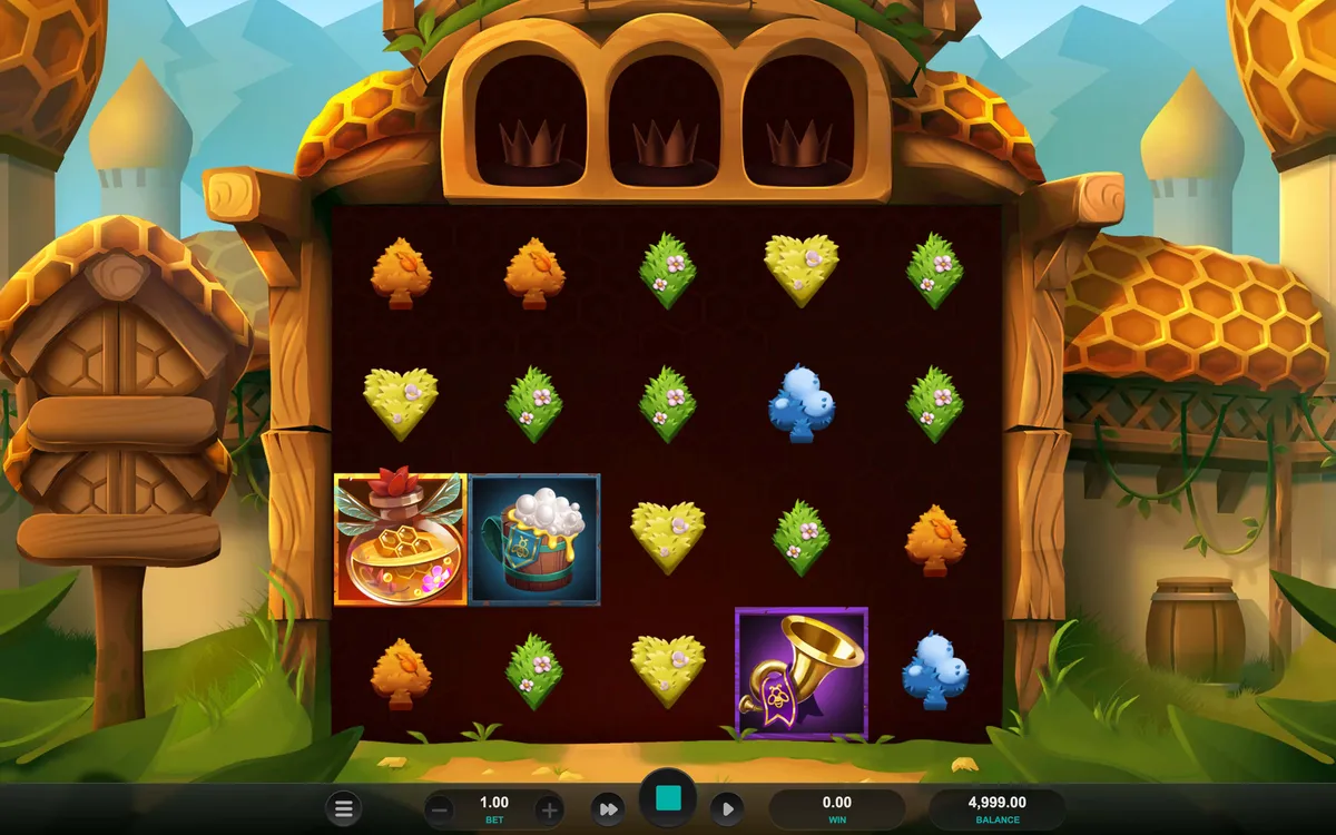 Beellionaires Dream Drop game screen 1