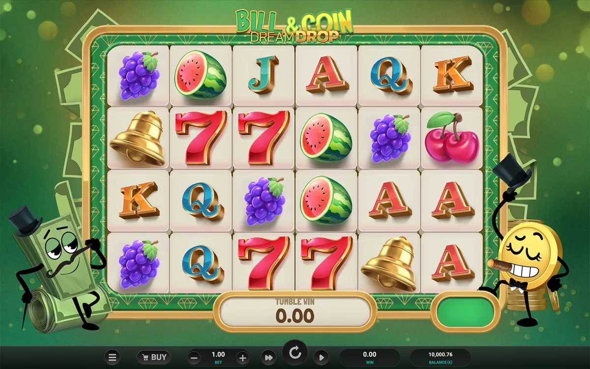 Bill & Coin Dream Drop game screen 1