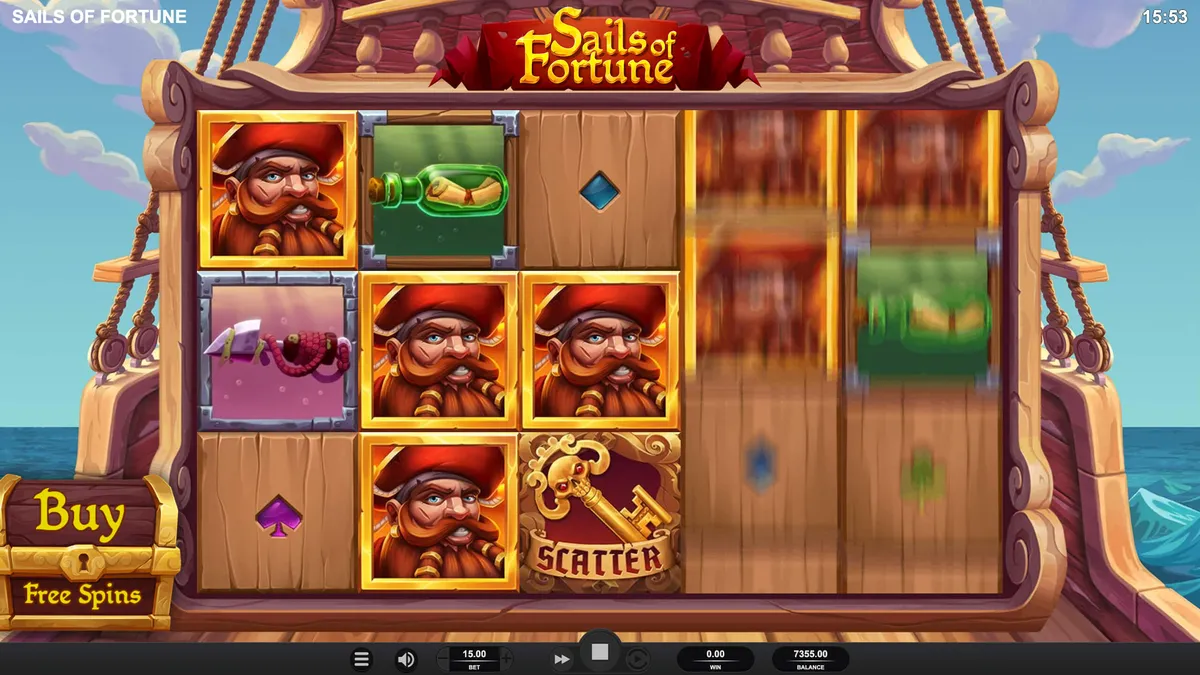 Sails of Fortune game screen 1