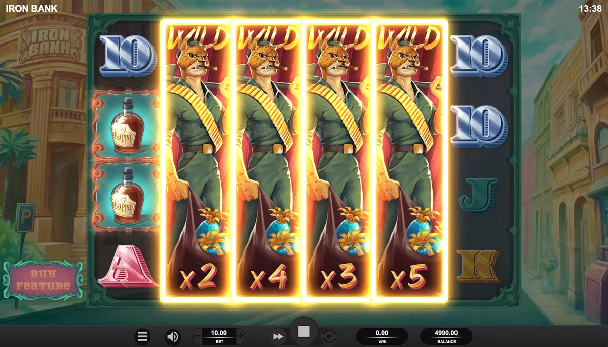 Iron Bank game screen 1