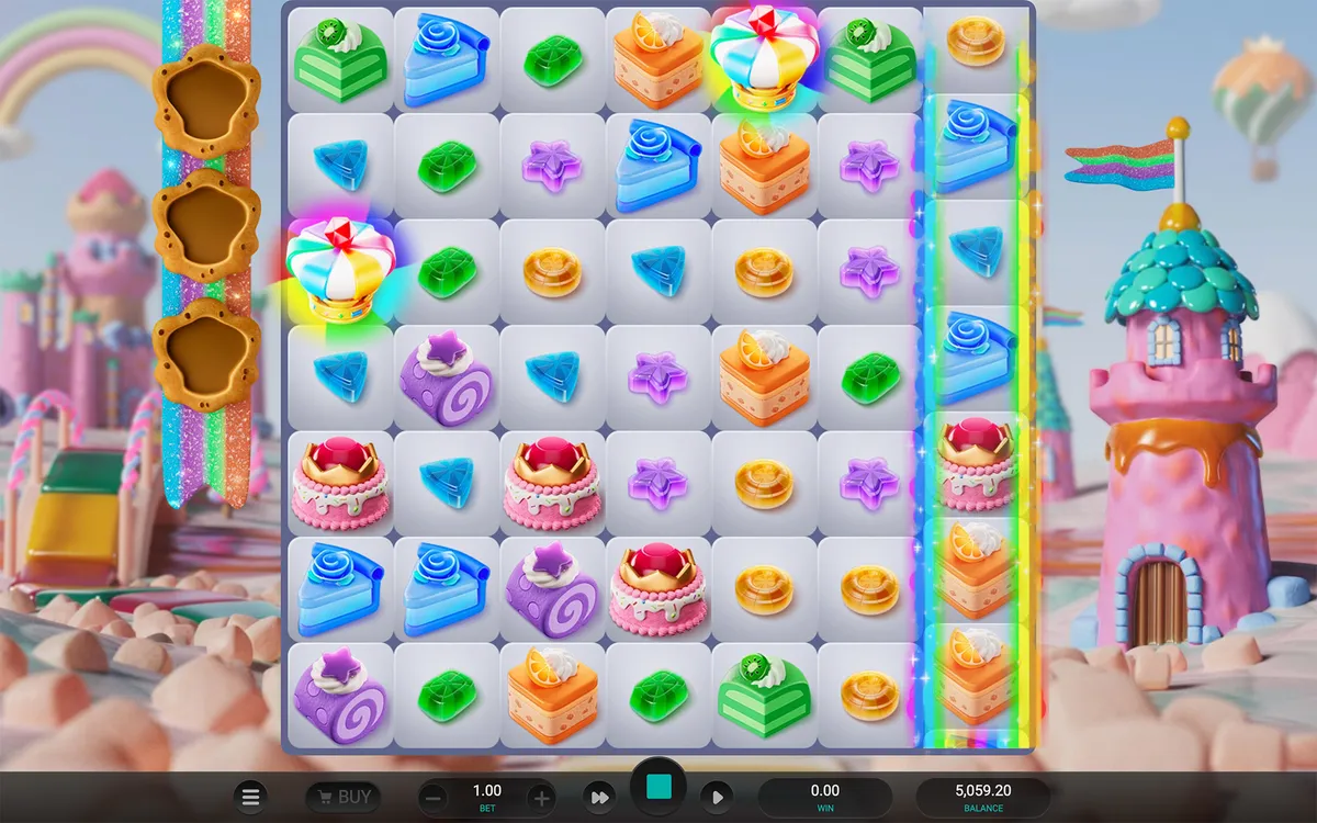 Sweetopia Royale game screen 1