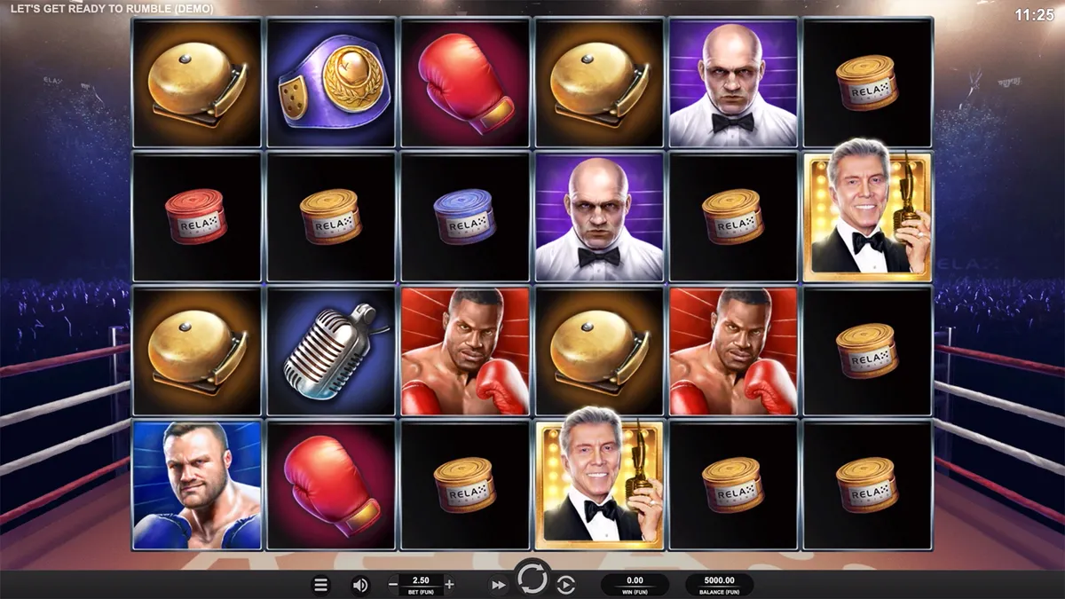 Let’s get ready to Rumble game screen 1