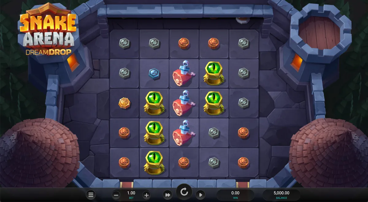 Snake Arena Dream Drop game screen 1