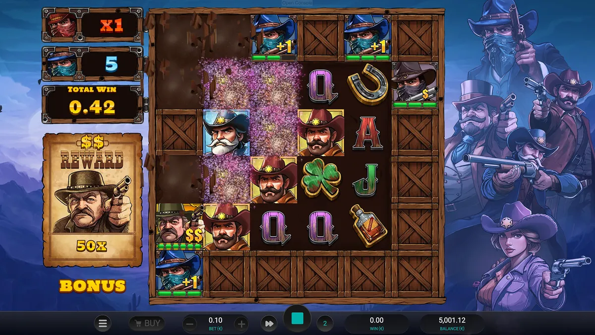 Bounty County game screen 1